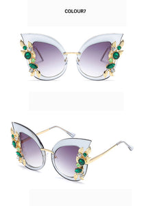fashion cat eye sunglasses women