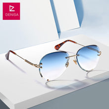 Load image into Gallery viewer, Fashion Blue Red Aviation Sunglasses Women