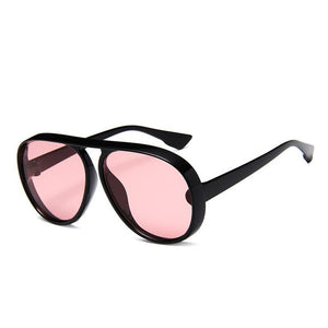 New Fashion Oval Sunglasses Women